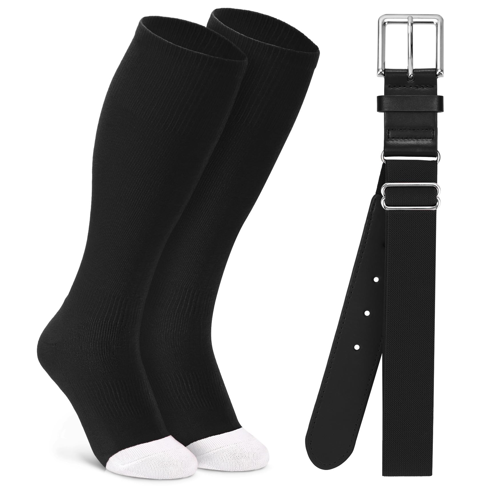 XZQTIVE Baseball Softball Socks and Baseball Softball Belt - softball | Mubboo