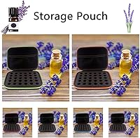Vista 8 de DHXYZZB Almacenamiento de aceites esenciales, funda de transporte de aceites esenciales, Púrpura, Moderno