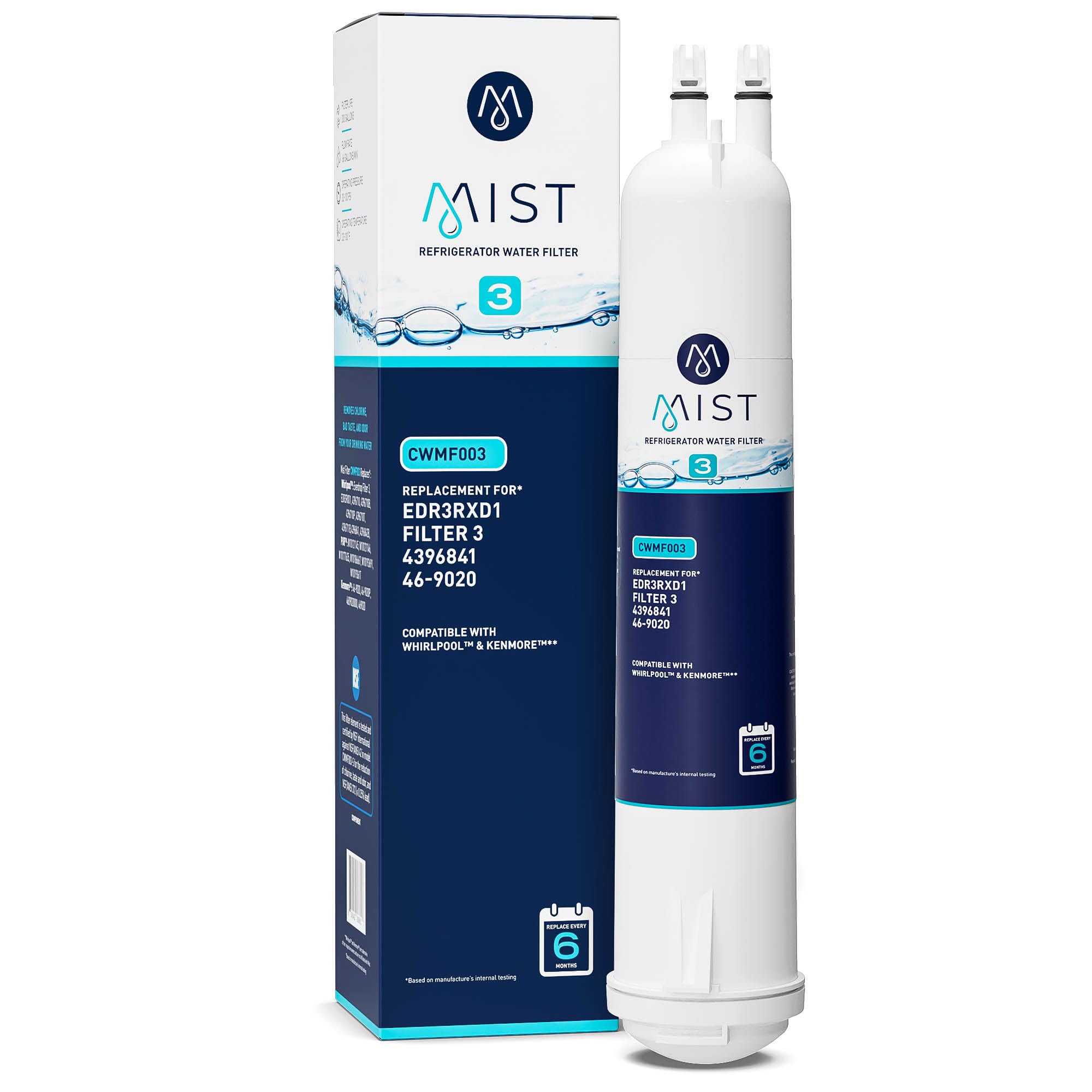 Amazon.com: Mist EDR3RXD1 Refrigerator Water Filter