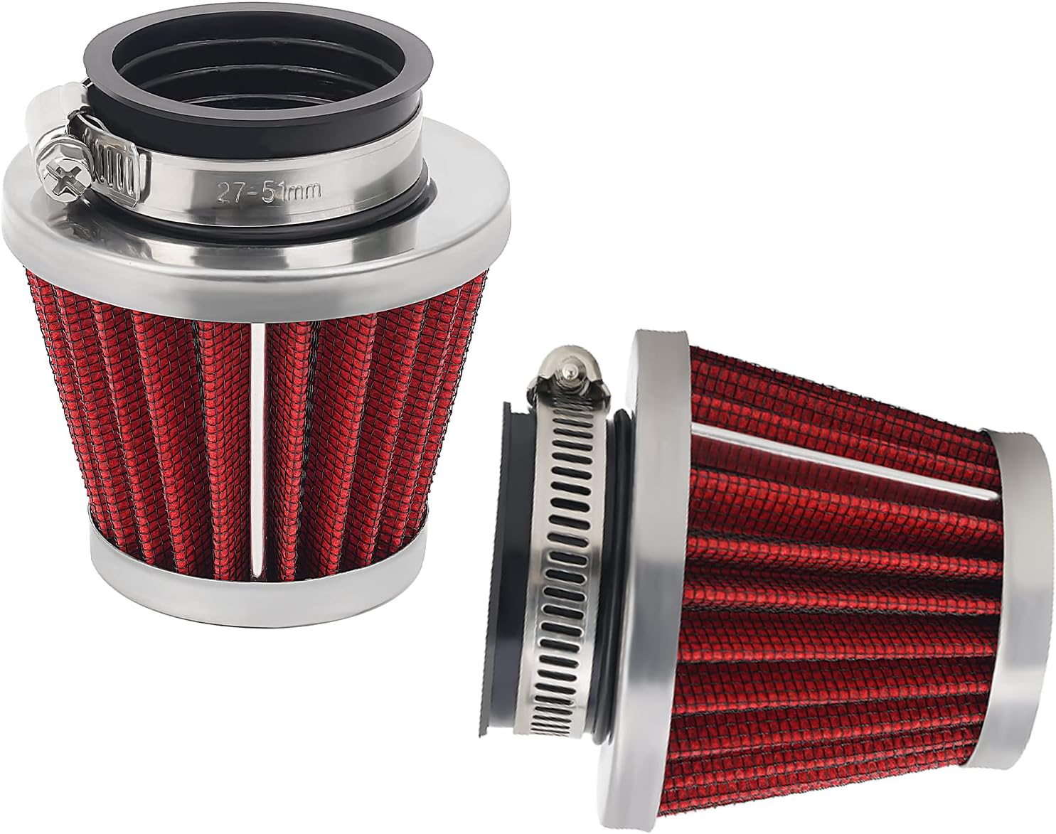 Carburetor Air Filter Red 42mm Foam Air Filter For Pit Dirt Bike - Foto 4