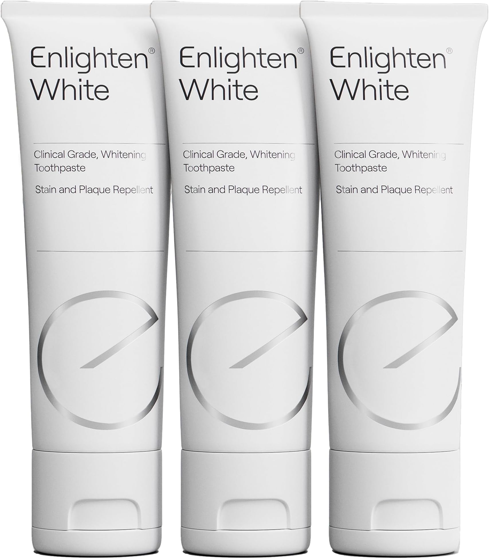 Enlighten White - Whitening Toothpaste with Fluoride, 75 ml - Advanced Enamel Protection and Stain Removal, Restores Shine and Improves Colour - Recommended by Dentists - 3 Pieces