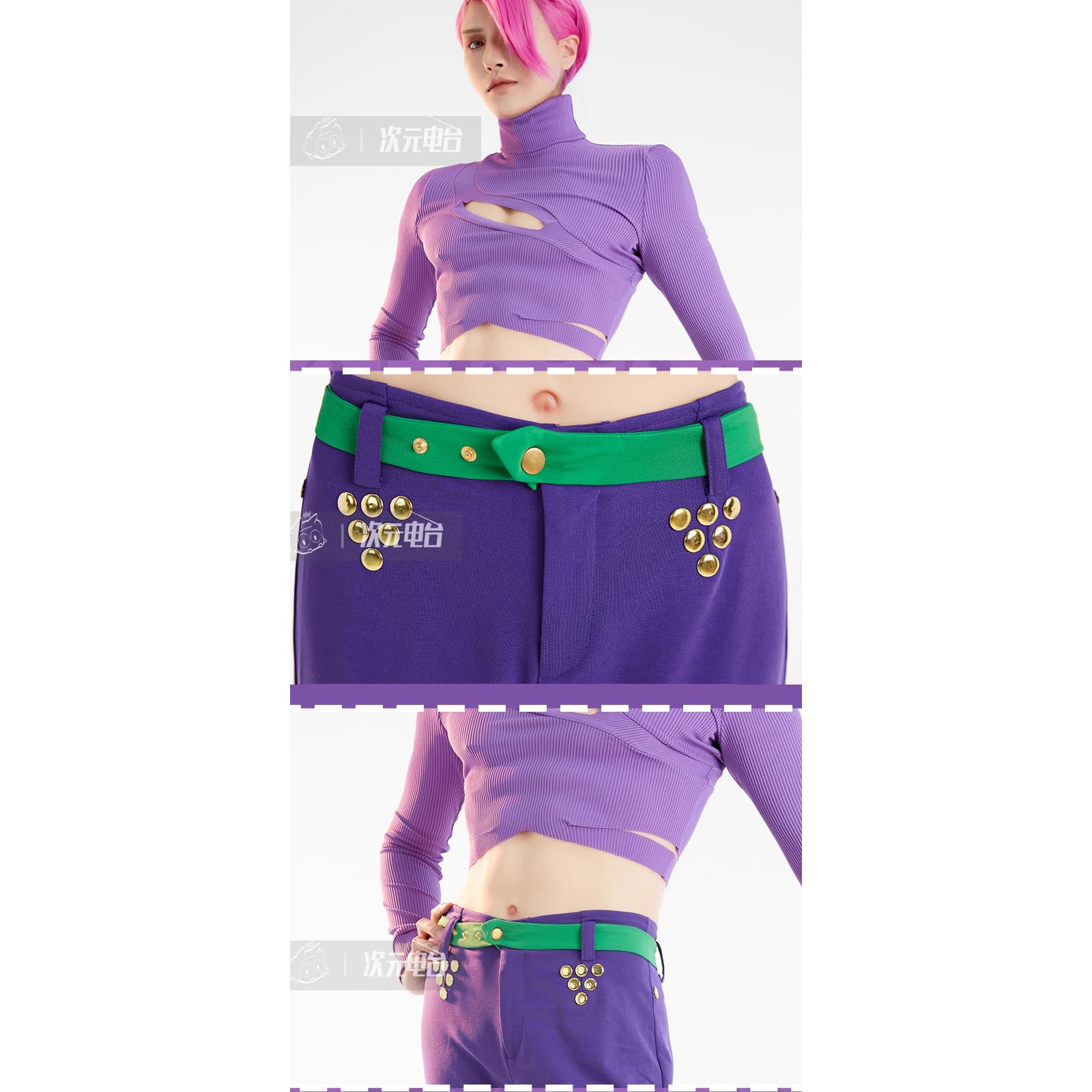 ジョジョの奇妙な冒険ディアボロコスプレ衣装JOJOコスプレ 41aoVr61xvL._SY350_QL65_.jpg