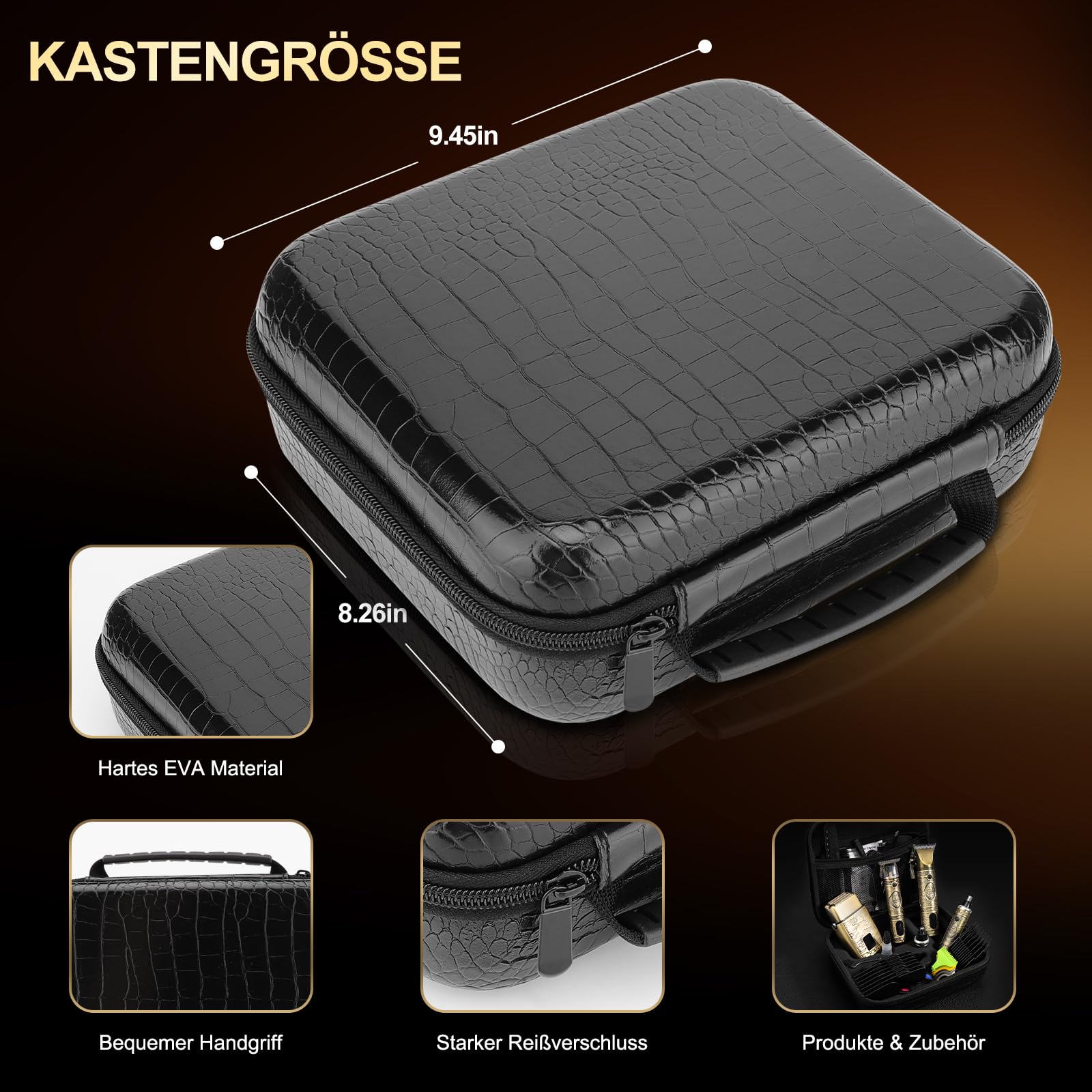 Suttik professioneller Haarschneider Trimmer Set für Männer Elektrischer Rasierapparat Rasierer Kabelloser Haarschnitt Haarschneidemaschine Barttrimmer LCD-Display Herren-Pflegeset Geschenke für ihn