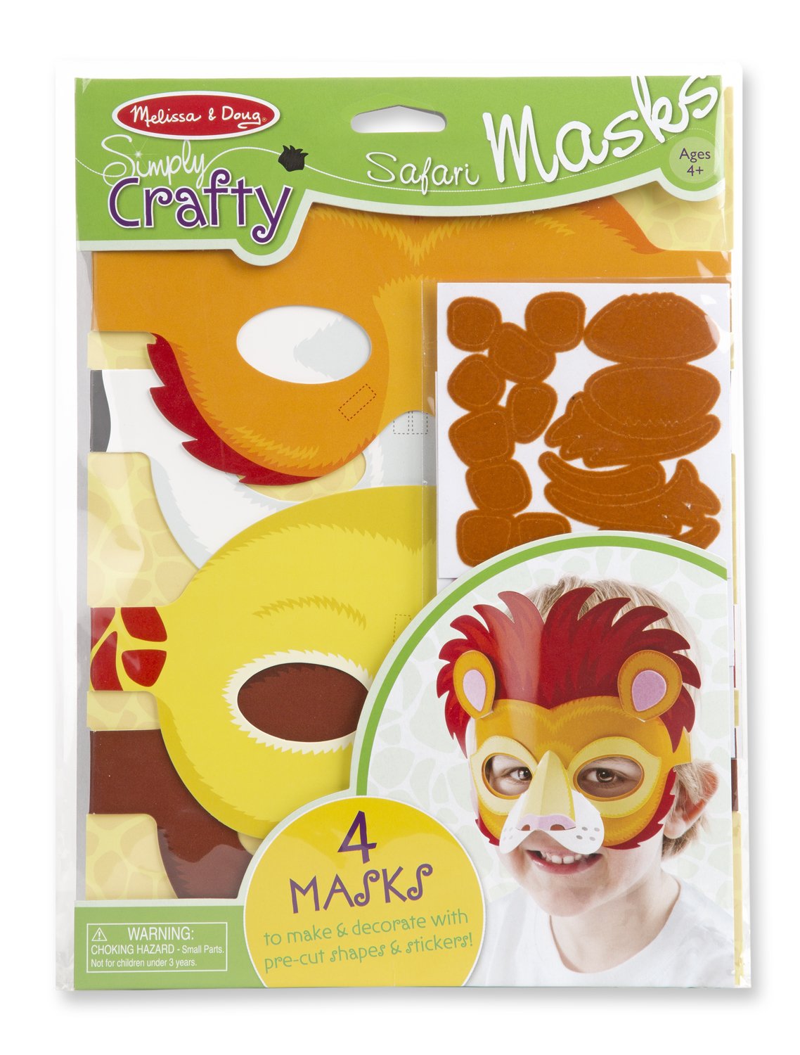 Melissa & Doug Simply Crafty - Safari Masks