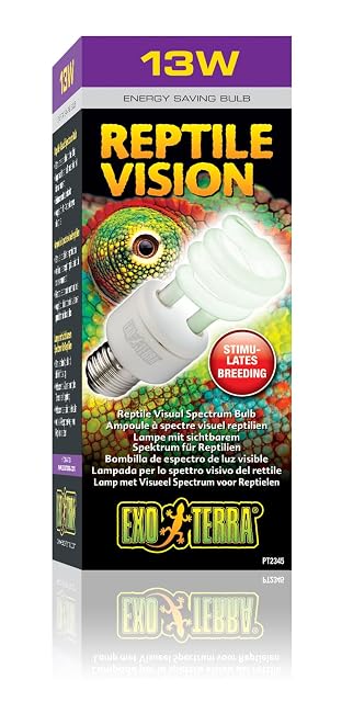 Foto 2 de 2 de Exo Terra Bombilla Bajo Consumo Reptile Vision Spectrum, 13 W