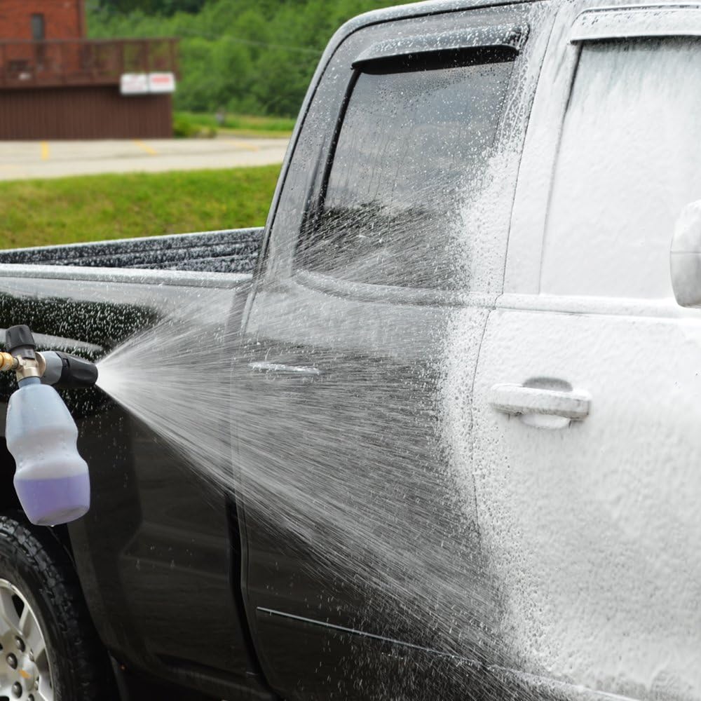 Detail King Black Cherry Car Wash Soap with Wax - Car Wash Shampoo - Glossy Finish - Gallon