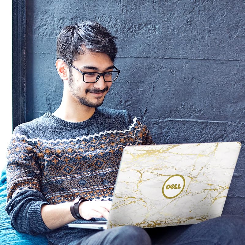 Image of Galaxsia DSGN 309 Full Body Laptop Skin Bubble-Free| Laminated & Removable | HD Quality Sticker for Laptops Upto 15.6 Inches Compatible with DELL