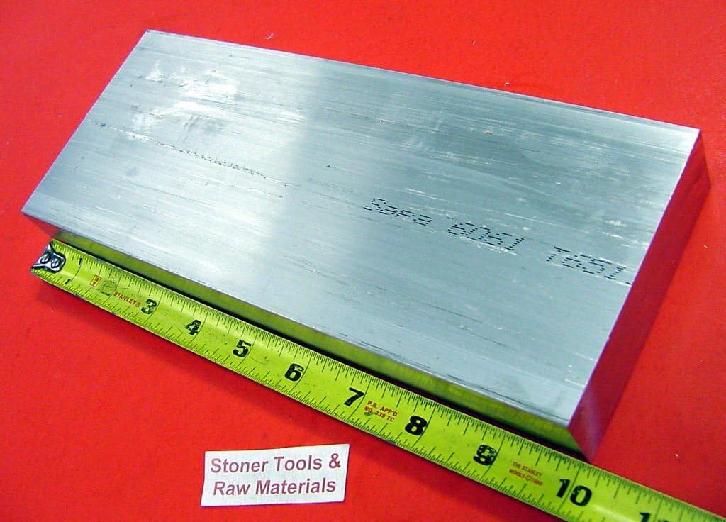 1-1/4" X 4" Aluminum 6061 T6511 Solid Flat BAR 10" Long 1.250" Plate Mill Stock