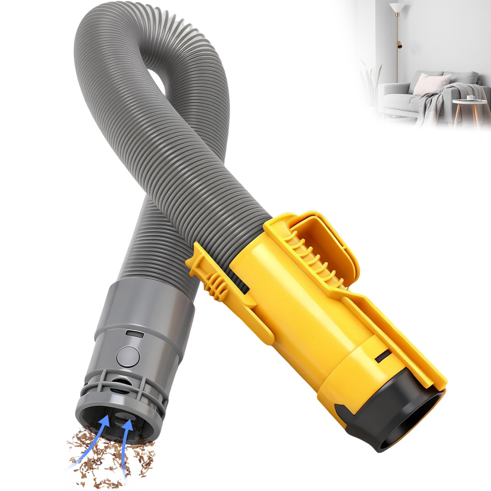 Complete Hose Assembly Compatible with Dyson DC07 Vacuum
