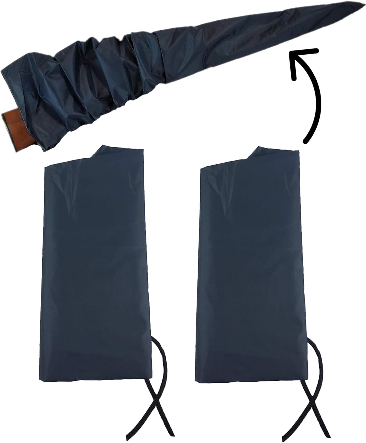 Gun Sleeves 54" Black Socks for Rifle or Shotgun Hunting Firearm Storage Durable Economy Style Outdoors Moisture Resistant Rust Proof Material