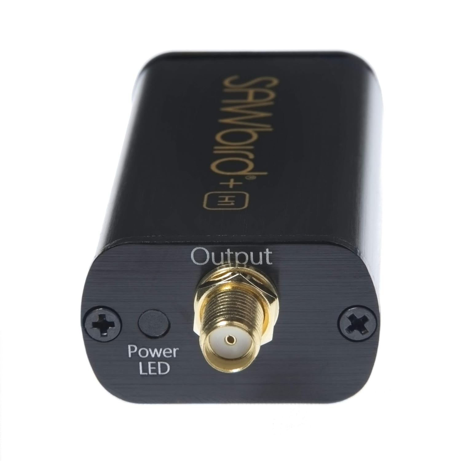 Nooelec SAWbird+ H1 - Premium Saw Filter & Cascaded Ultra-Low Noise Amplifier (LNA) Module for Hydrogen Line (21cm) Applications. 1420MHz Center Frequency. Designed for Software Defined Radio (SDR)