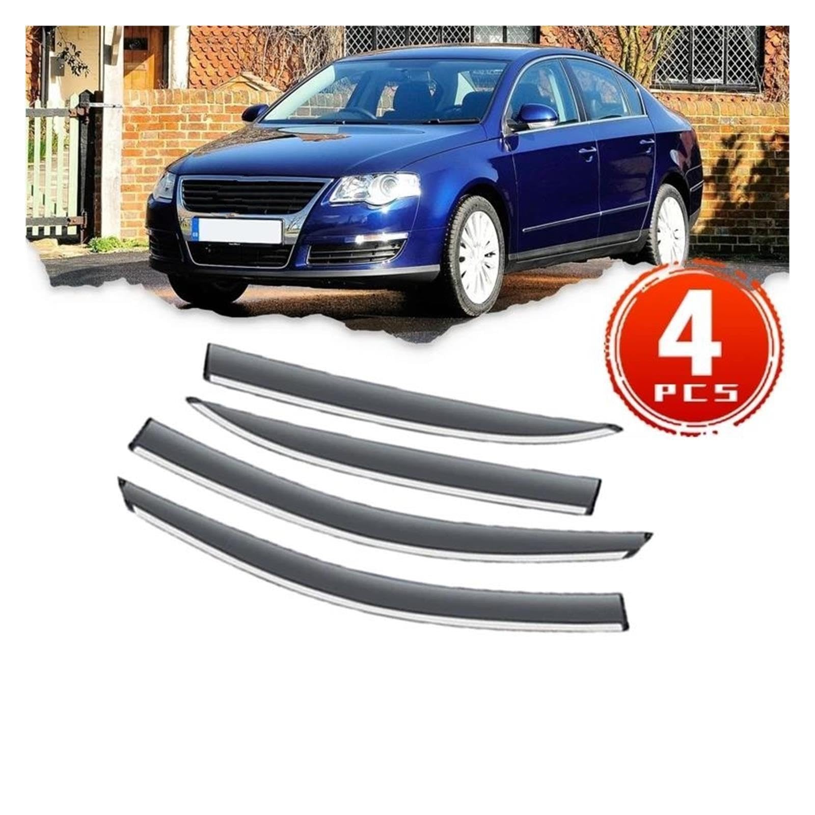 Generisch Fenster Windabweiser Auto Für VW Für Passat B6 6 2006~2011