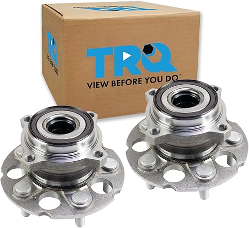 Vista 342 de TRQ Juego de 2 rodamientos y bujes de rueda trasera izquierda y derecha compatible con Ford Expedition 2007-2010 Lincoln Navigator 2007-2010