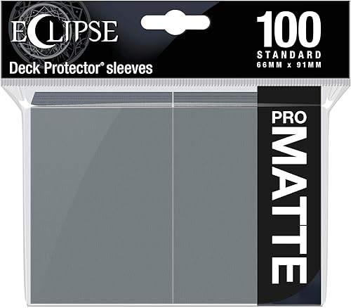 Vista 20 de Ultra Pro E-15612 Eclipse Standard Matte Sleeves 100 Pack-Arctic White Blanco ártico,Apple Red,Rosa encendido,Negro azabache,Verde lima,Naranja