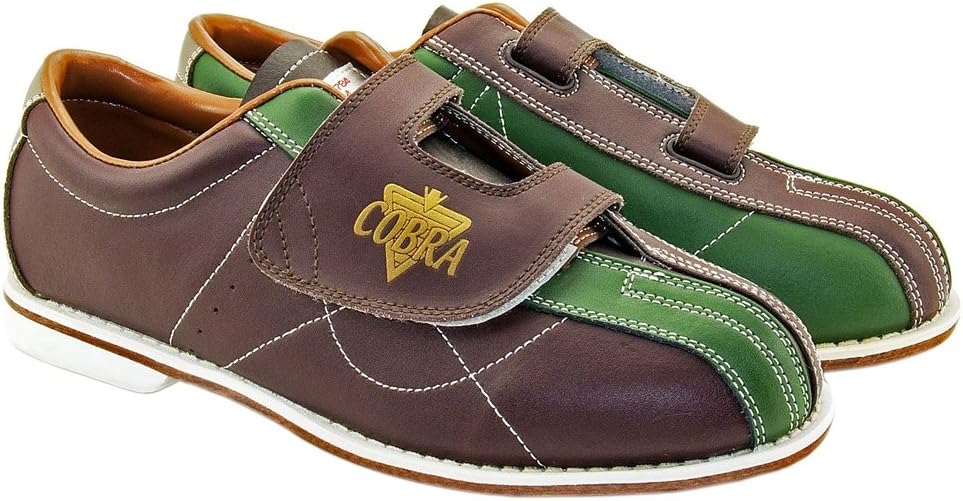 Ladies TCR3V Cobra Rental Bowling ShoesBrown/Green 6 1/2