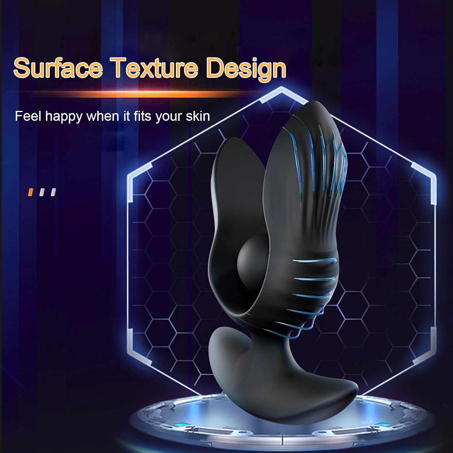 MFMYEE Inflatable Butt Plug Anal Vibrator, Silicone Prostate Massager with 10 Modes Remote Control, G-Spot Stimulation Anal Plug Trainer Dilator, SM Masturbation Sex Toy