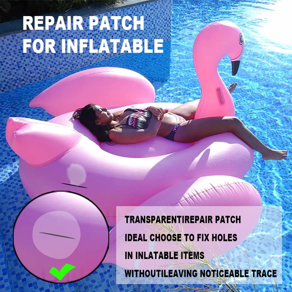 WUSJCOF 20 Stück Selbstklebende Reparaturflicken Pool