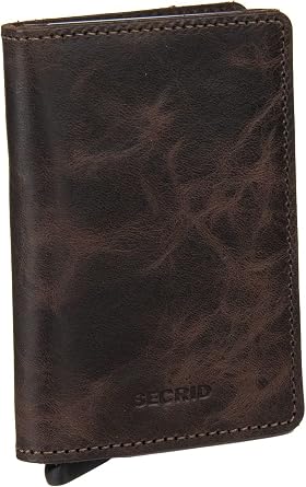 Secrid Slim Wallet Original Leather With Rfid Safe Card Case