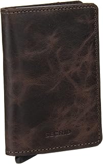 SECRID Slim Wallet Original Leather With Rfid Safe Card Case