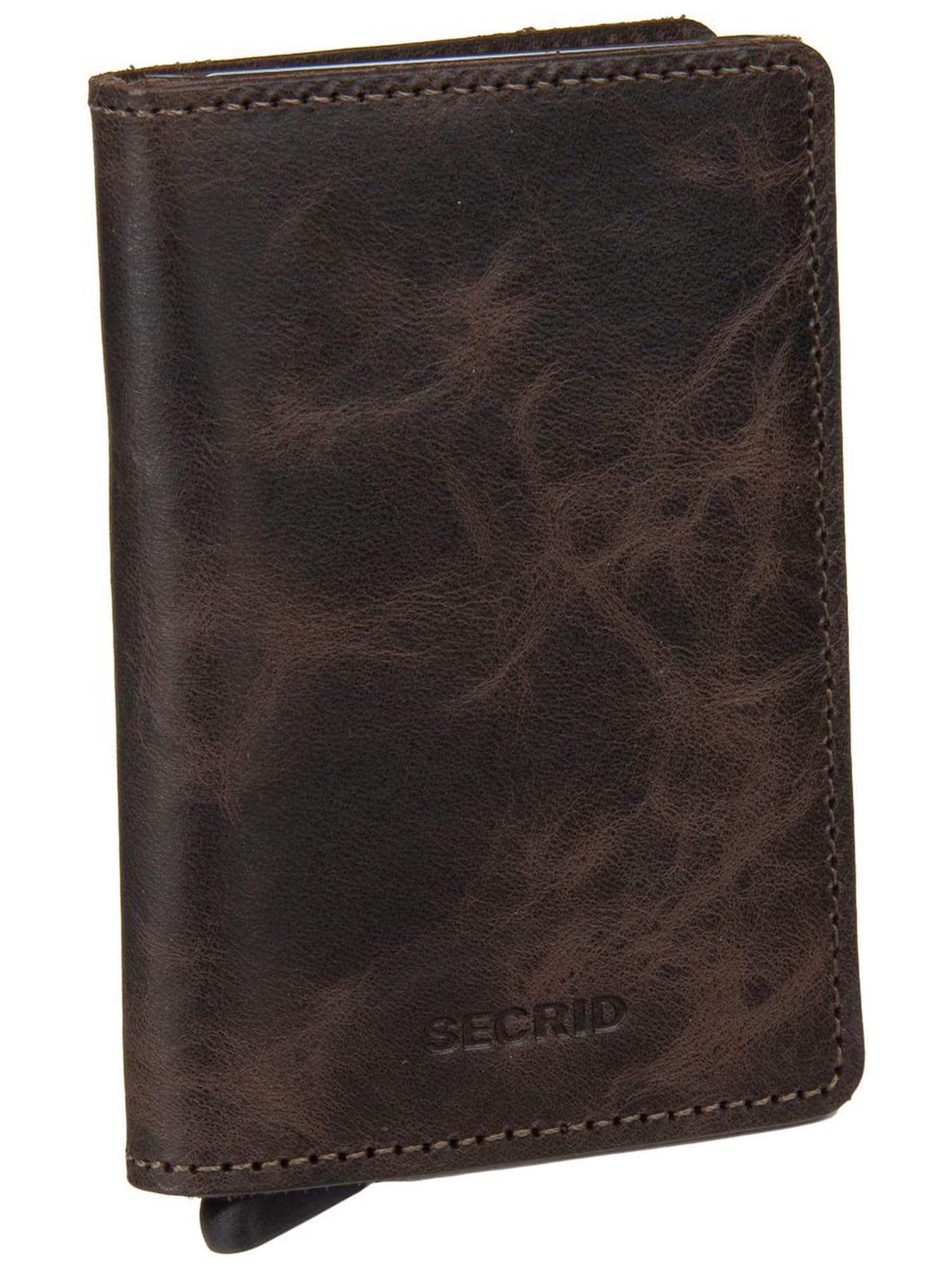 Secrid Slim Wallet Original Leather With Rfid Safe Card Case