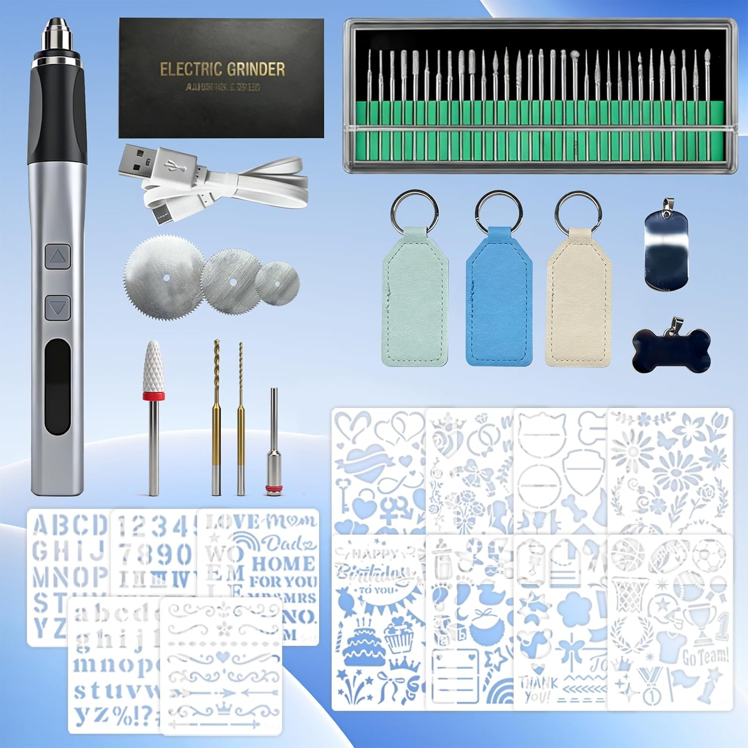 Engraving Pen for Metal kit, Wood, Glass & Plastic, Wireless Engraving Tool Kit for DIY & Crafts – Powerful Deep Carving for Personalized Gifts, Beginner Friendly, Long-Lasting Battery