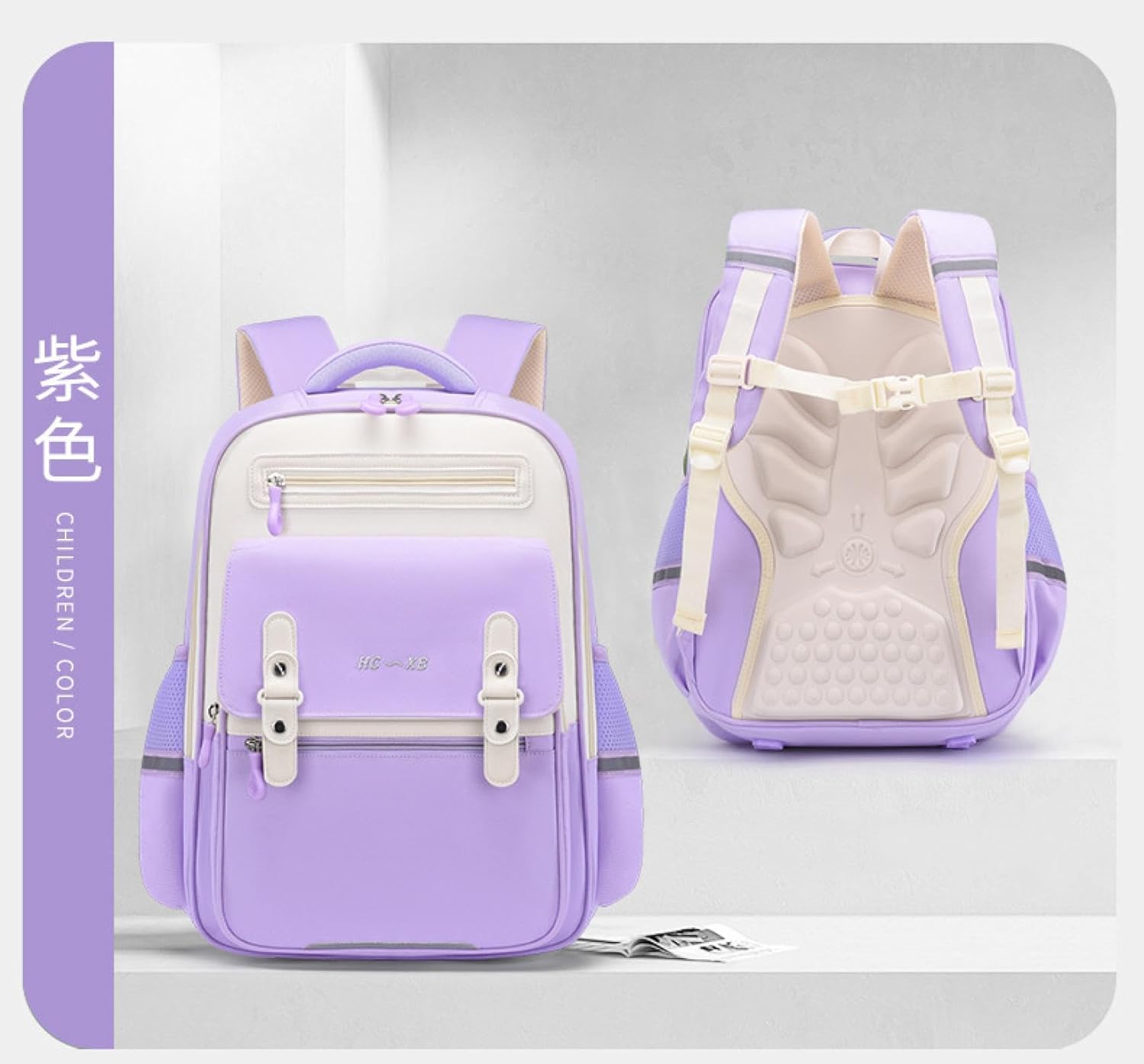 Wear-resistant and load-free large-capacity backpack（pink）