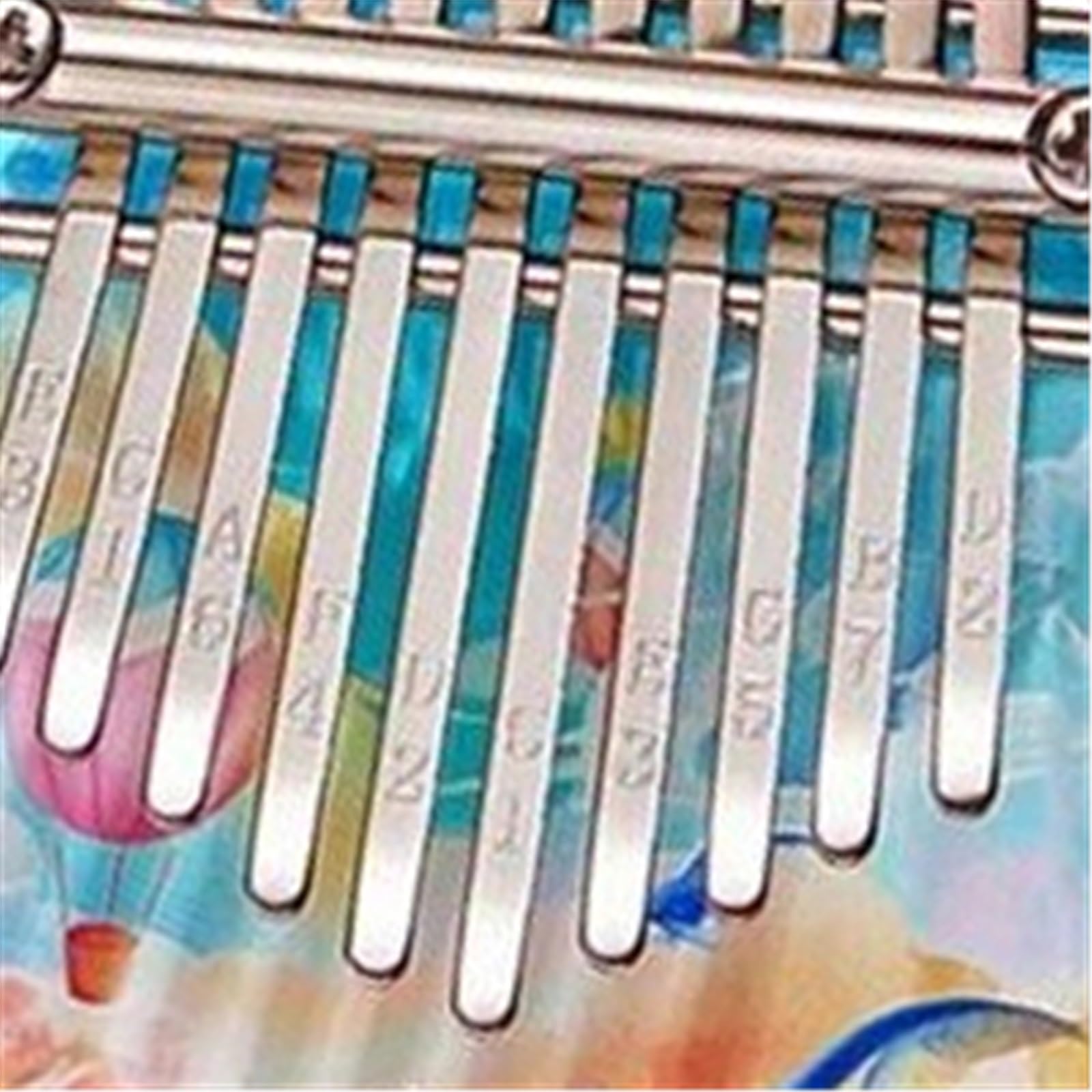 Solidna Kalimba Mini Kalimba Akrylowa