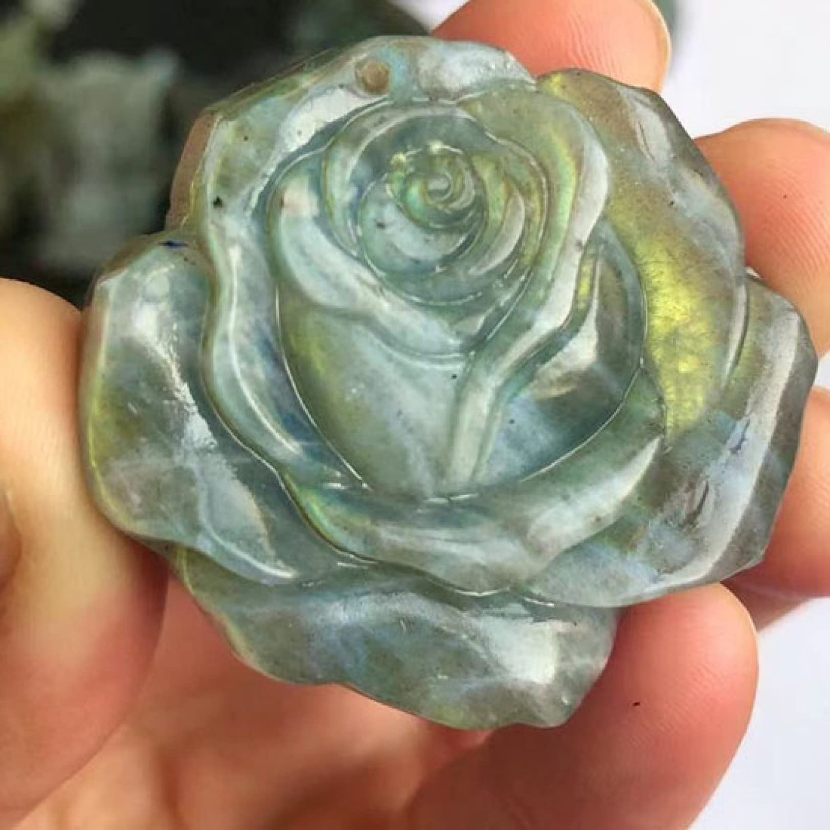 naturalny połysk naturalny kryształ szorstkie kryształy i kamienie labradoryt ozdoby ręcznie robione kieszonkowe figurki zwierząt sowa dinozaur mini prezenty dom salon dekoracja 1 szt