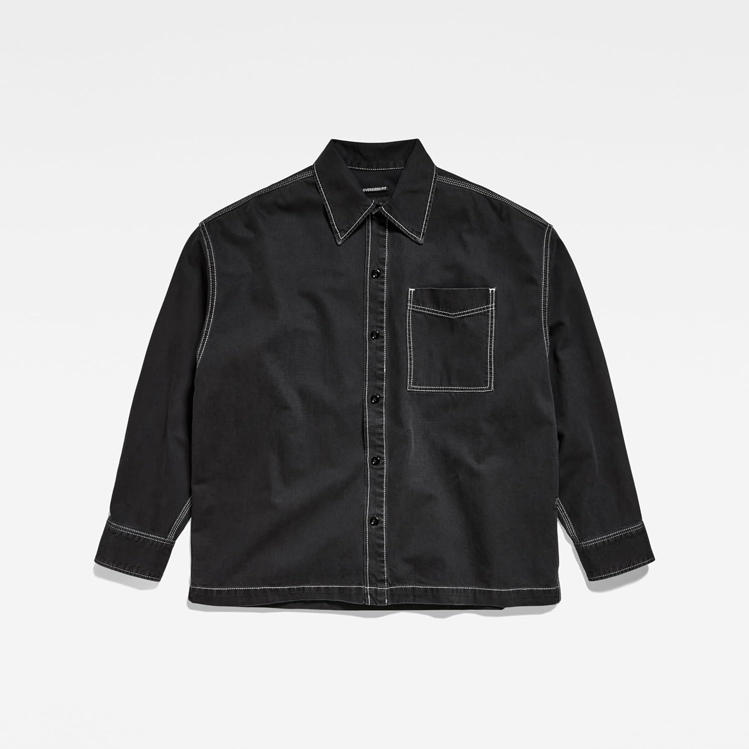 G-STAR Men's Boxy Fit Long Sleeve Casual Shirt