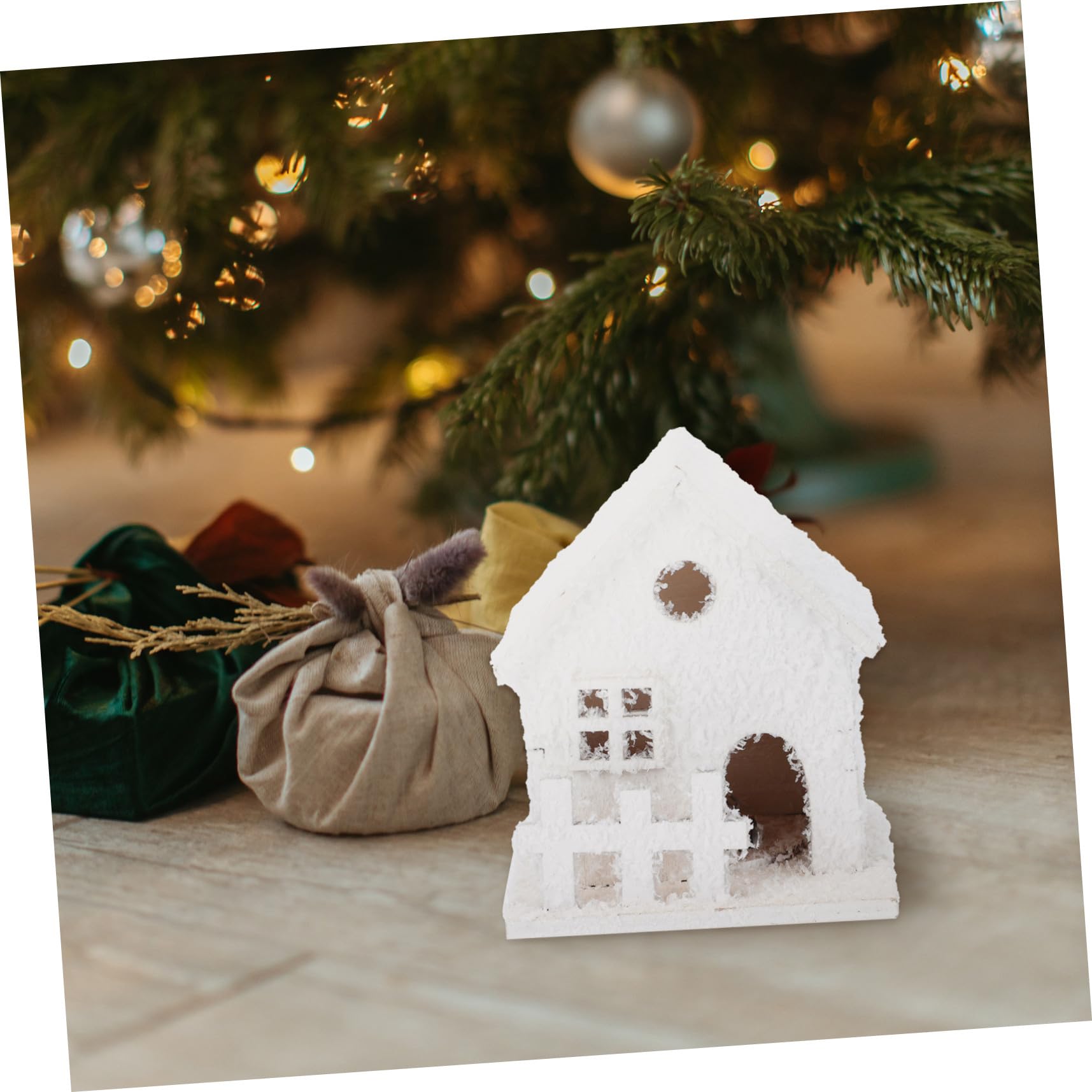 Didiseaon 4pezzi Decorazioni Natalizie Illuminazione Led Decorazioni Per Accessori Festivi Per Per