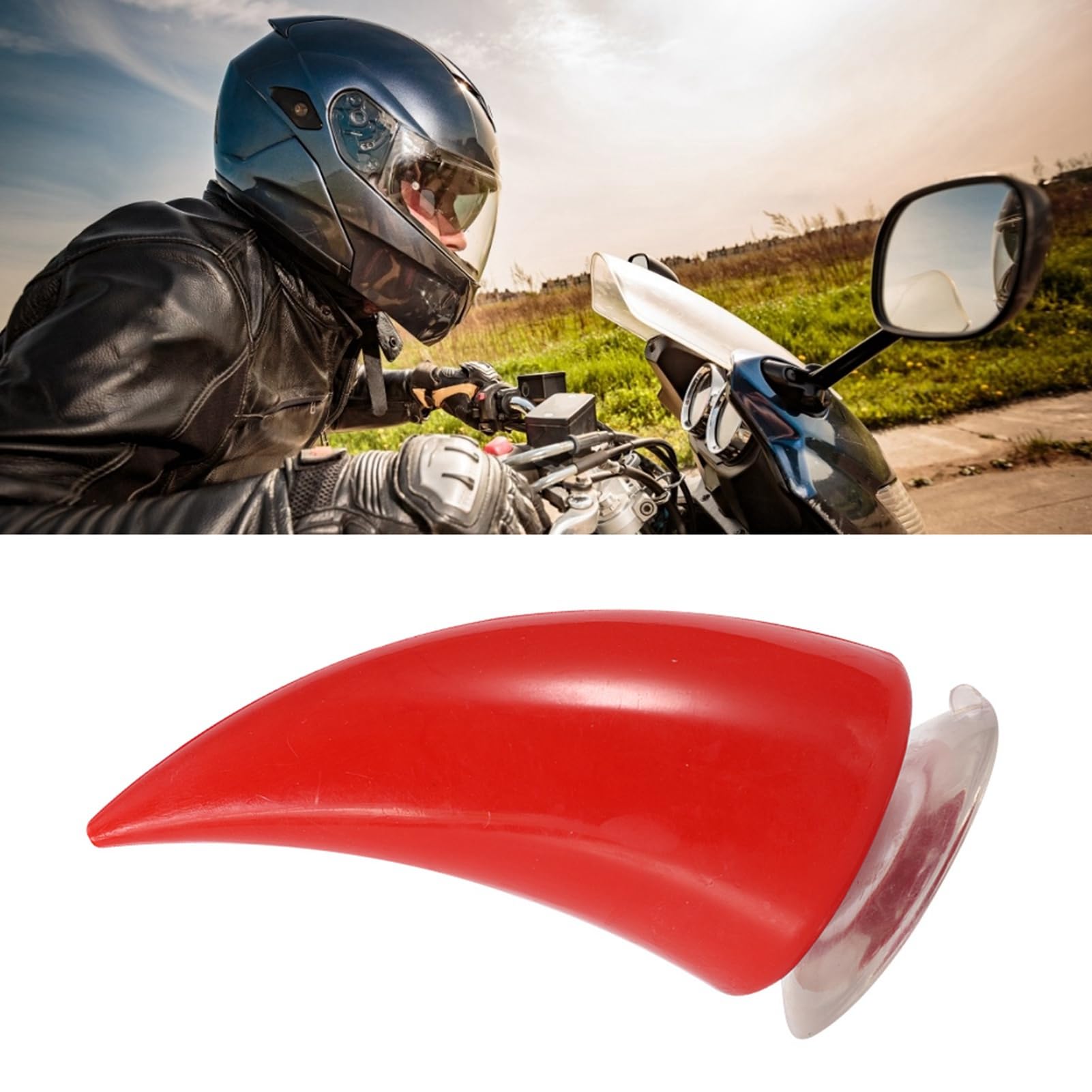 SOOTOP Motorradhelm-Hörner Aus Weichem Kunststoff, Produktbild-Vorschau 11