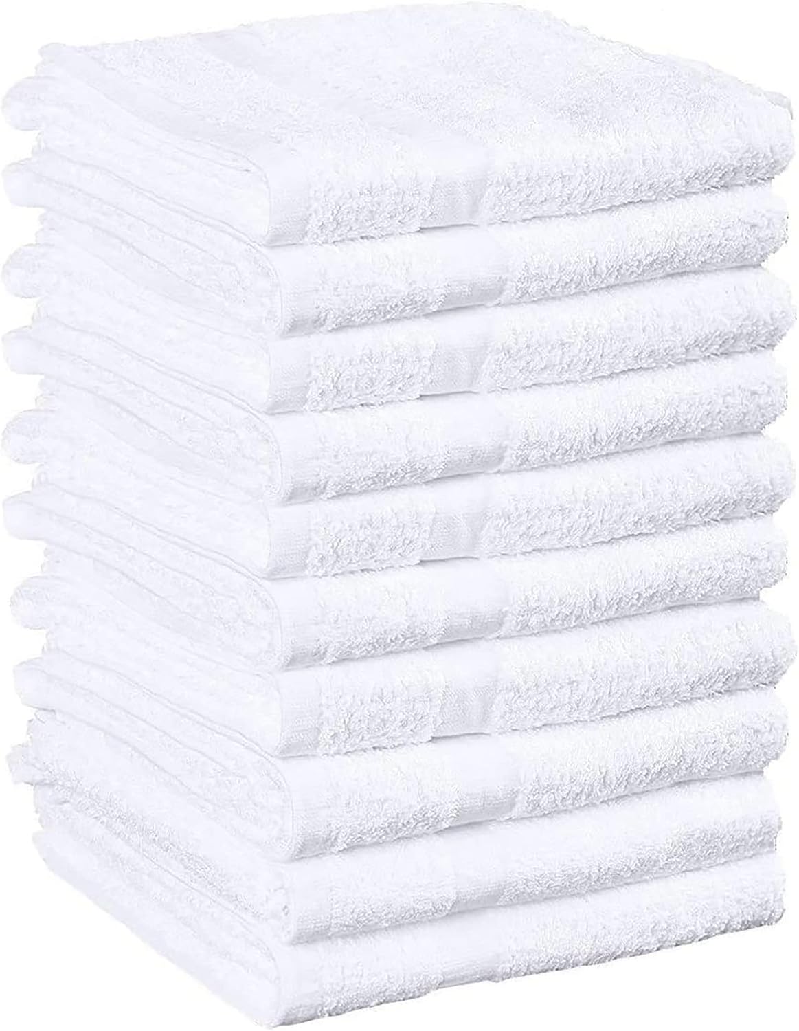 SOFT TEXTILES White Spa Towels for Facials Salon Towels