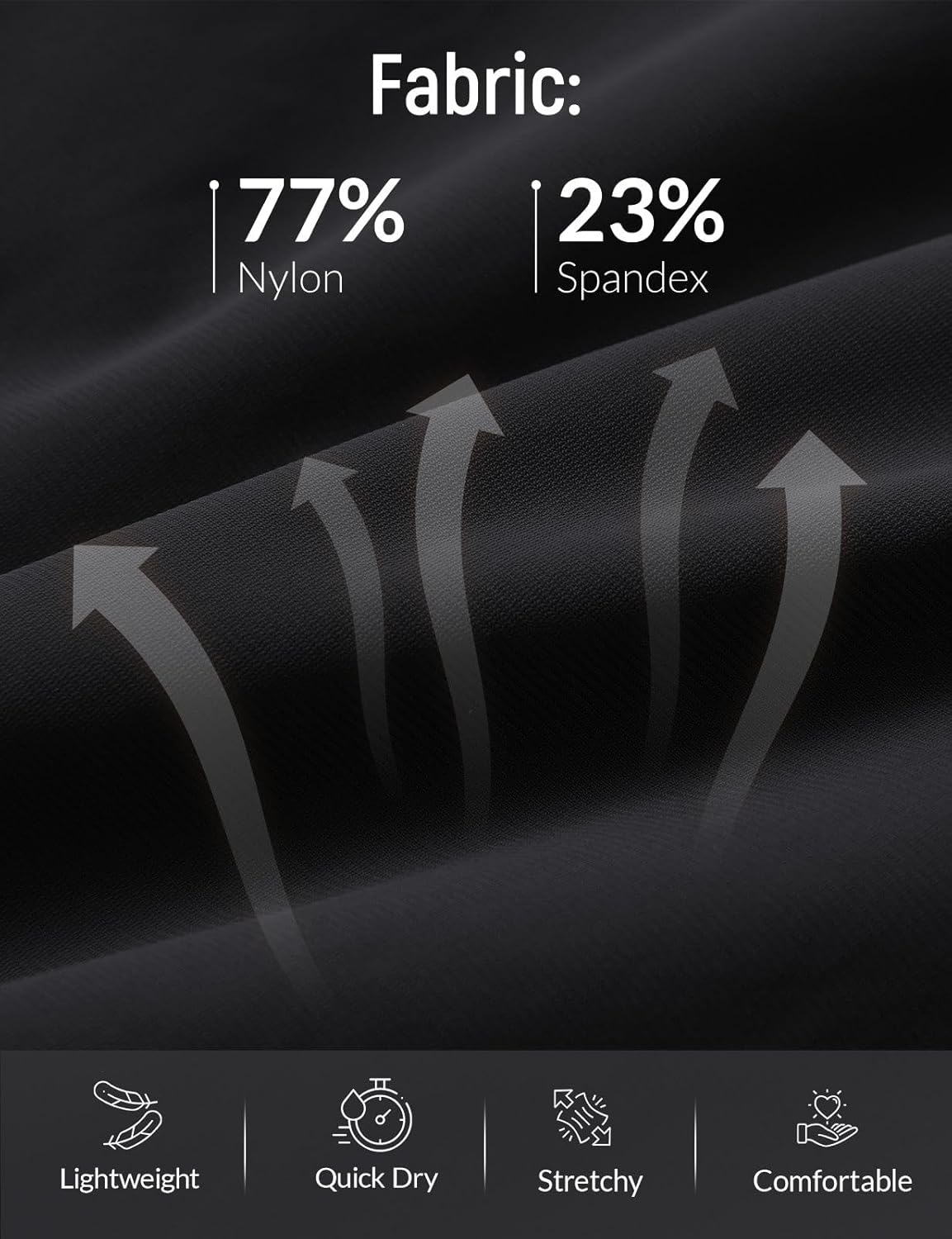 baleaf Women's 17'' Capri Pants Lighweight Cargo Capris Quick Dry Zipper Pockets Hiking Biking Casual Outdoor - Image 5