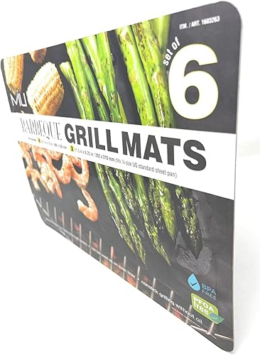 Miniatura 6 de MIU Paquete de 6 alfombrillas para barbacoa