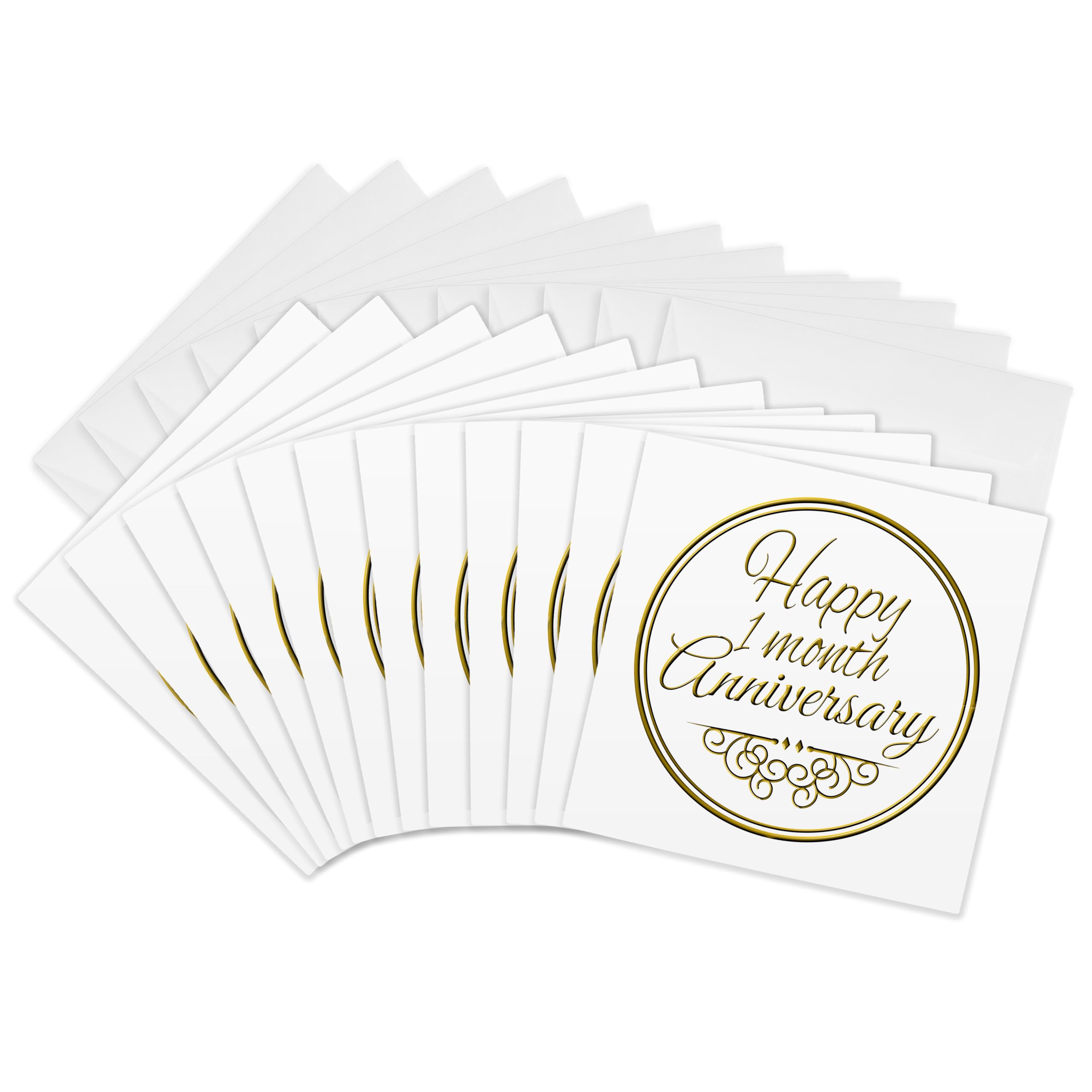 Amazon | InspirationzStore – Happy 1月anniversary.ゴールドテキスト