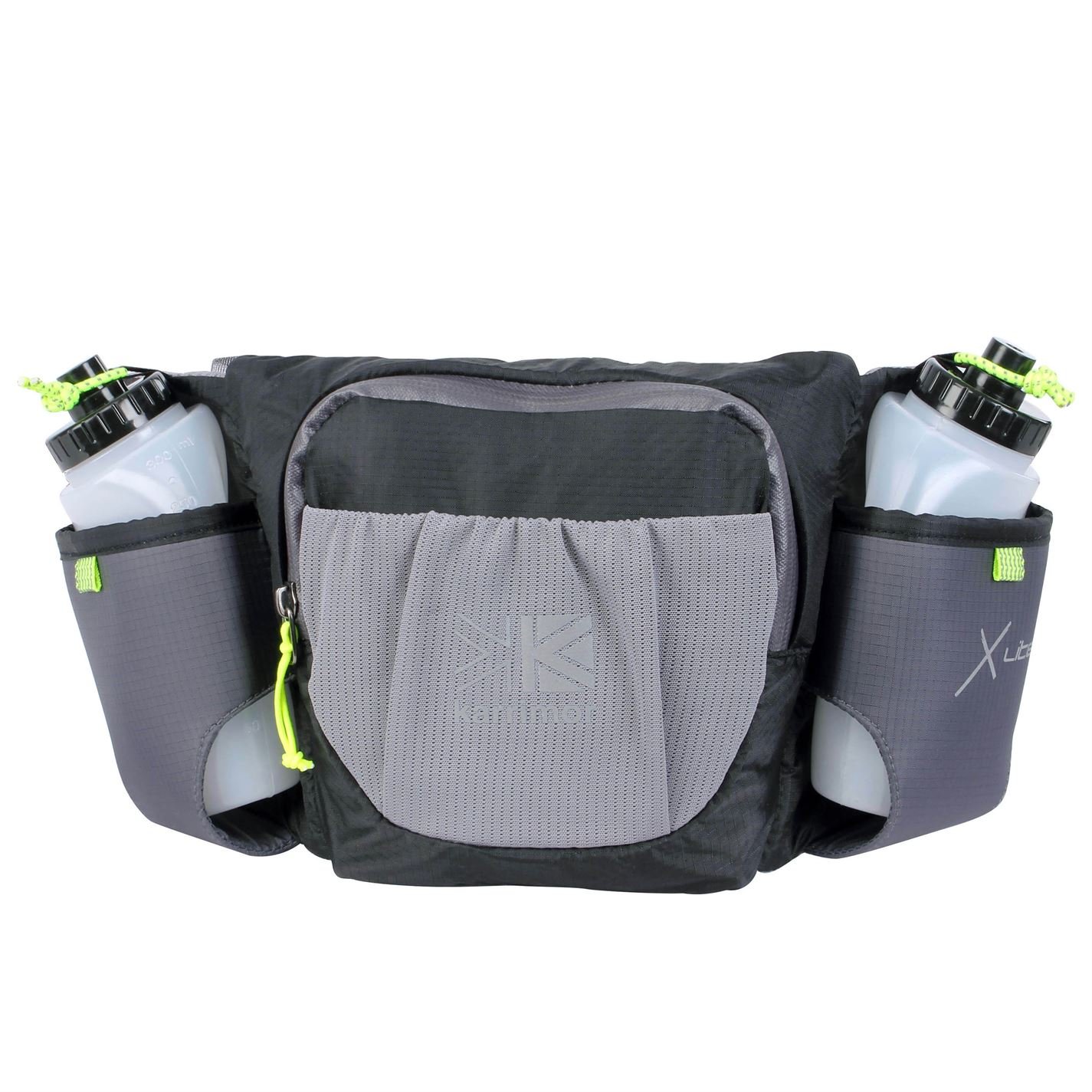 Karrimor X Duo Bottle Belt Cycling Bicycle Hiking Gym Sport Black
