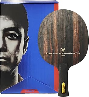 Loki Violent 9 Table Tennis Blade Professional - 7 Wood & 2 Carbon, 9 Ply Ping Pong Blade for Quick Attack with Loop Drive Players