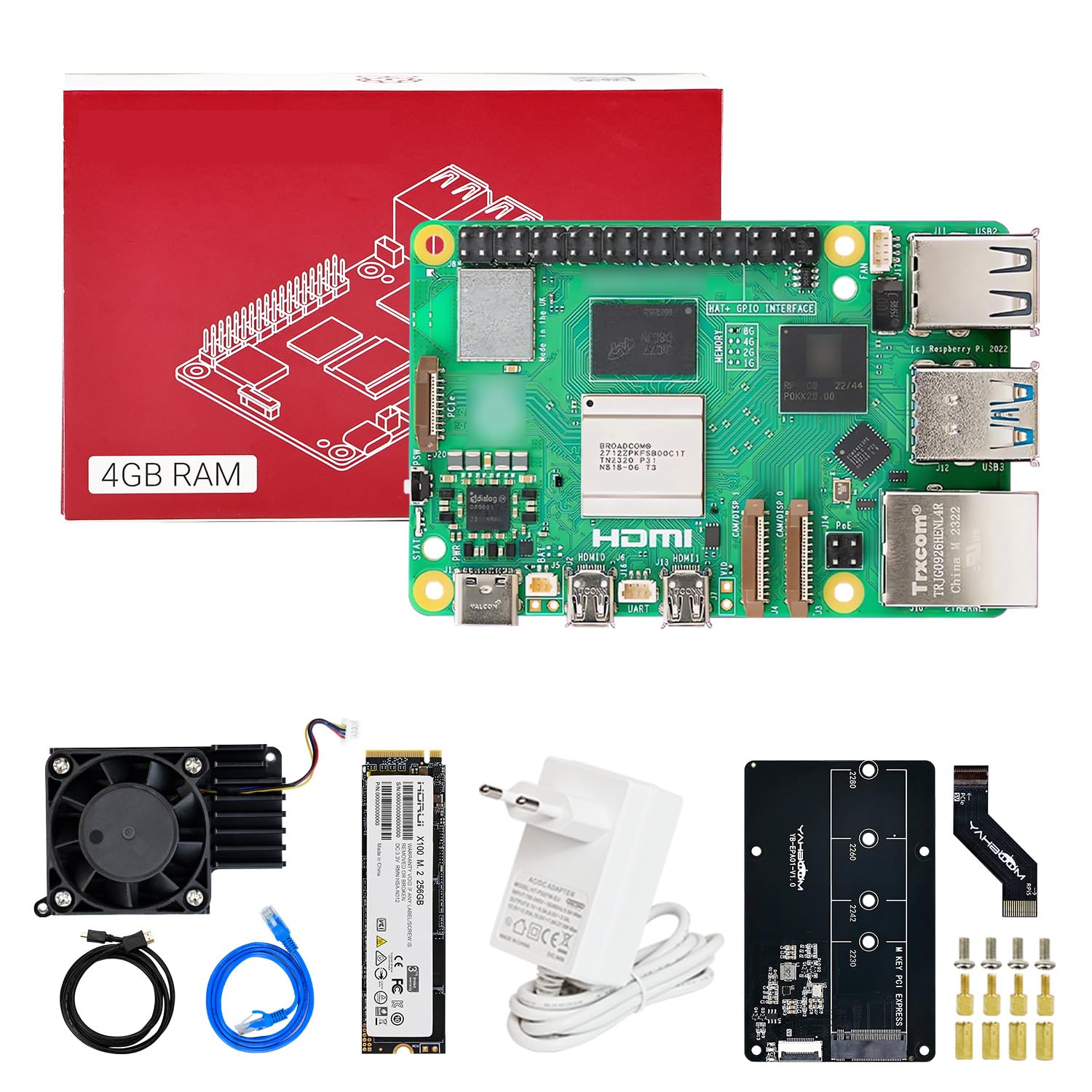 Kit Raspberry Pi 5 4GB avec SSD pour éviter les ralentissements en programmation - 9