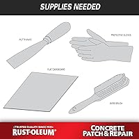 Vista 8 de Rust-Oleum 301012 Parche y reparación de hormigón, 24 oz, gris