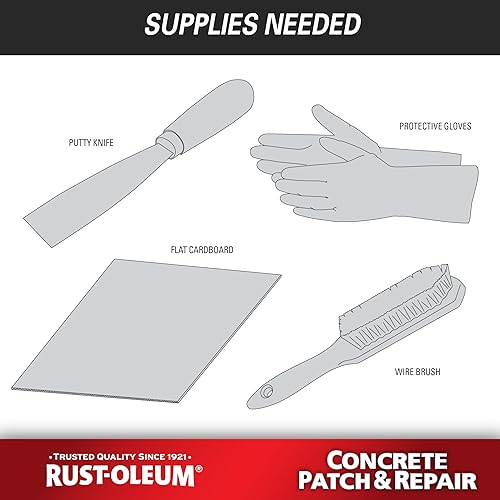Miniatura 8 de Rust-Oleum 301012 Concrete Patch & Repair, 24 oz, Gray