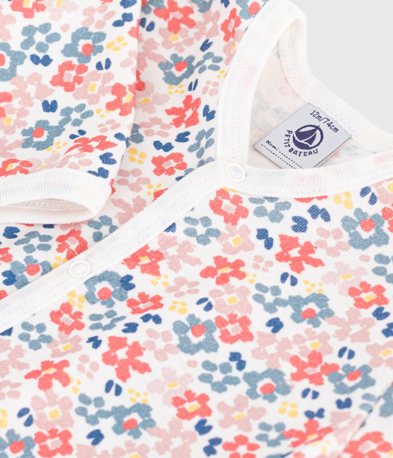 Petit Bateau Pyjama Bébé en Coton sans Pieds Imprimé A0e6a05 Vêtements Nuit Bébé Fille (Lot de 1)