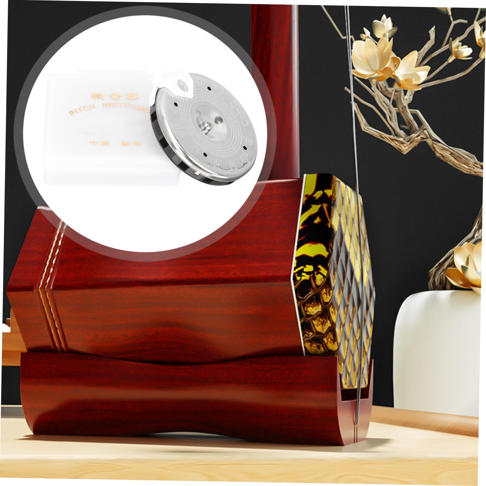 SUPVOX 4sets Accordatore Professionale Per Strumenti Musicali Dispositivo Di Accordatura Per Erhu Violino Chitarra e Ukulele Alta Sensibilità e Praticità Per Musicisti e Amatori