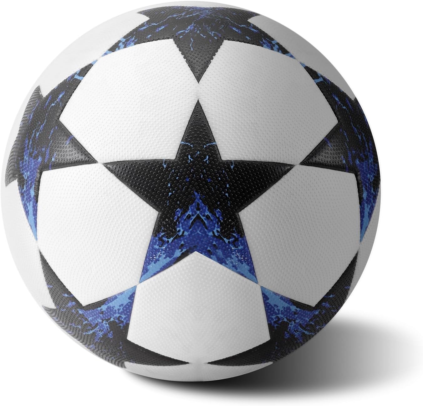 NIBEMINENT Soccer Ball Size 5, Professional Match and Training Football Ball,Wear-Resistant Non-Slip & No Air Leakage Football,Suitable for All Kinds of Fields Indoor Outdoor