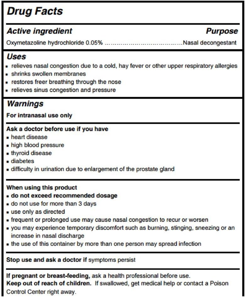 Dristan 12-Hour Nasal Spray 0.50 oz (Pack of 11)