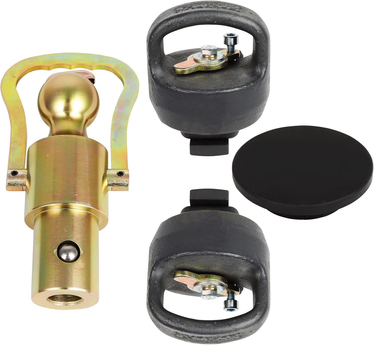 SCITOO Gooseneck 2 5/16" Tow Hitch Ball gnxa2062 Puck System Gooseneck Hitch Ball Kit for Ram 2500 3500 Trucks