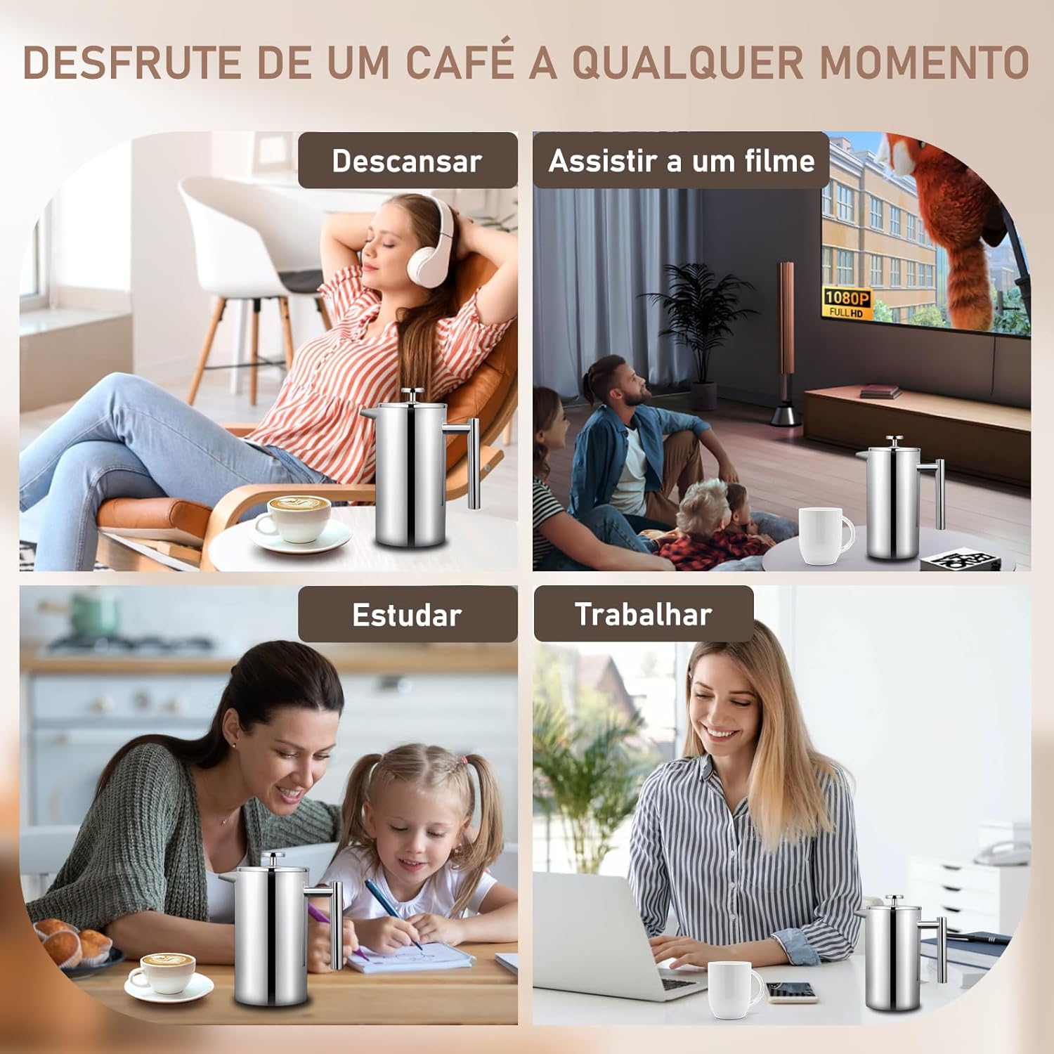 Cafeteira de Aço Inoxidável: Review Testado por 7 Dias em Viagens