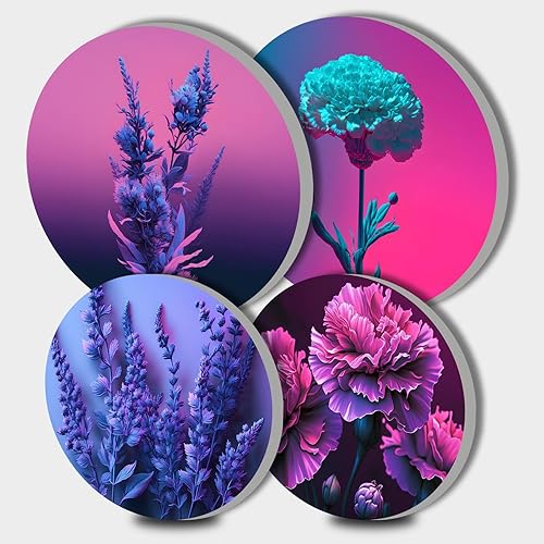 Miniatura 8 de Sea Octopus - Fundas para quemadores de estufa eléctrica de cocina, paquete de 4 fundas redondas para quemadores de estufa de gas, cubierta de