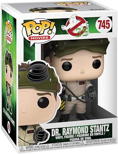 Miniatura 5 de Funko Películas Ghostbusters - Dr. Raymond Stantz Pop! Figura de vinilo (incluye funda protectora compatible con Pop Box)