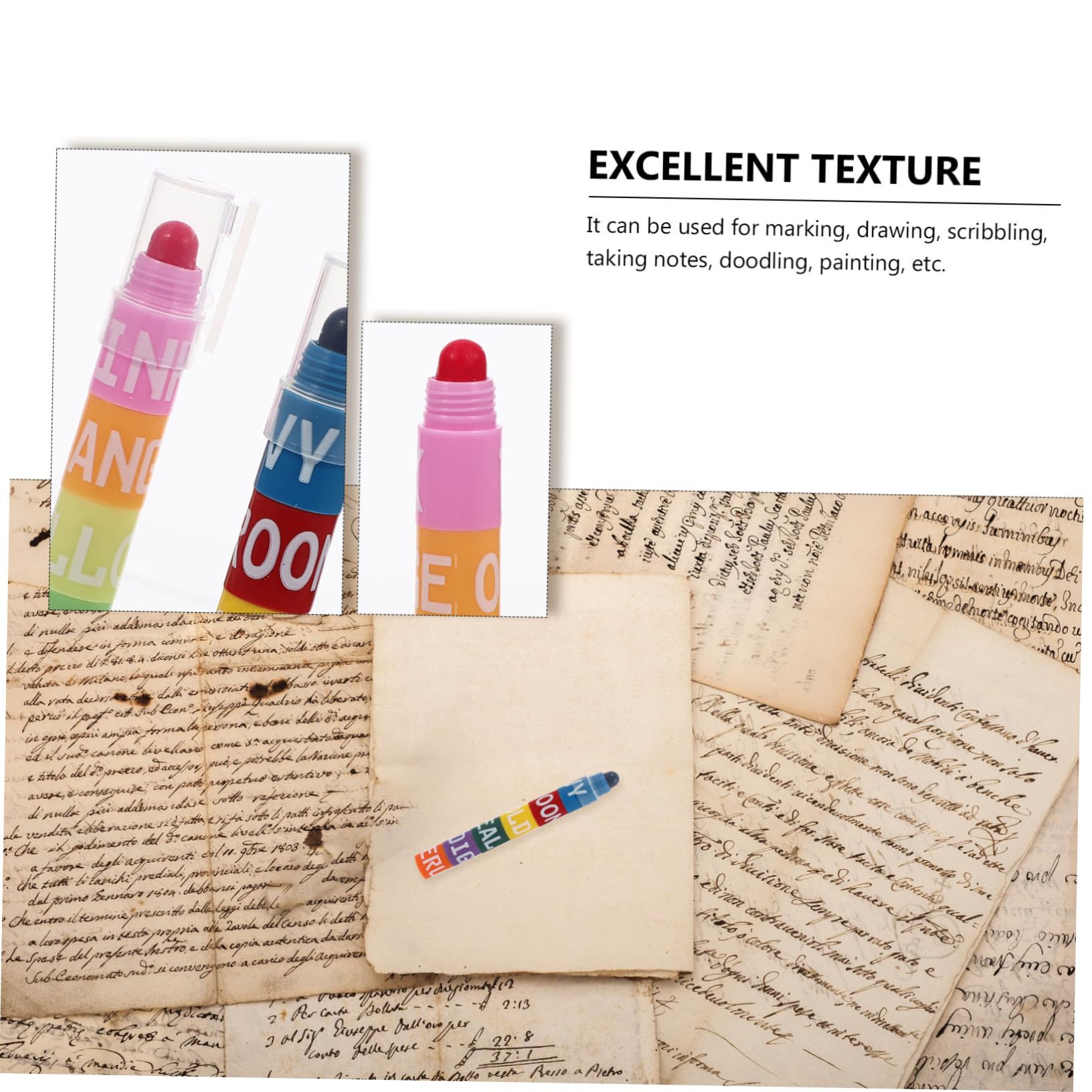 STOBOK 10sets Evidenziatori Colorati Pastello Due Punte Da Penne Per Studenti e Creativi Per Note Disegni e Articoli Di Cancelleria Comodi e Facili Da Usare