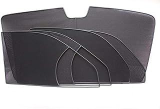 MOB Full Set of 5 Front & Rear Sun Visor Covers For Nissan Sentra 2019